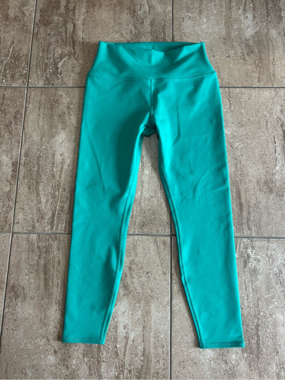 Alo Yoga spruce green leggings high waist 7/8 lenght